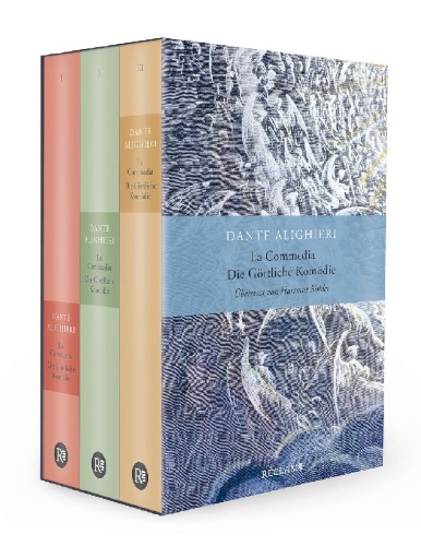 Buchcover und Innenansicht für das Buch: La Commedia / Die Göttliche Komödie