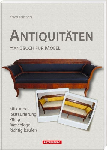 Buchcover und Innenansicht für das Buch: Antiquitäten