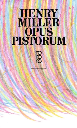 Buchcover und Innenansicht für das Buch: Opus Pistorum