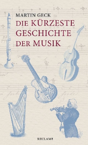 Buchcover und Innenansicht für das Buch: Die kürzeste Geschichte der Musik