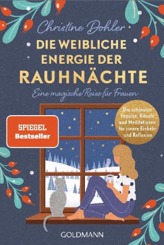 Buchcover und Innenansicht für das Buch: Die weibliche Energie der Rauhnächte
