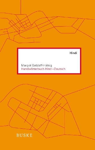 Buchcover und Innenansicht für das Buch: Handwörterbuch Hindi - Deutsch
