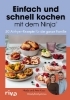 Buchcover und Innenansicht für das Buch: Einfach und schnell kochen mit dem Ninja®