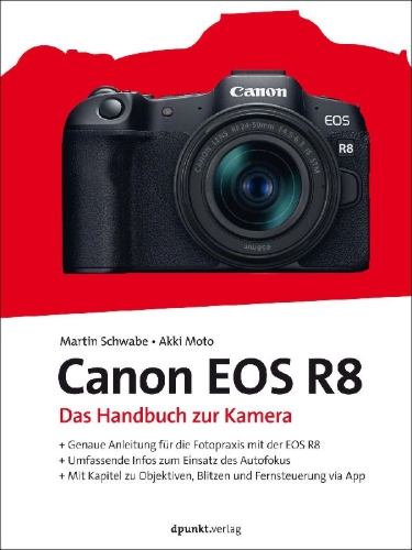Buchcover und Innenansicht für das Buch: Canon EOS R8