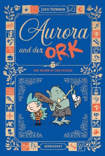 Buchcover und Innenansicht für das Buch: Aurora und der Ork 1