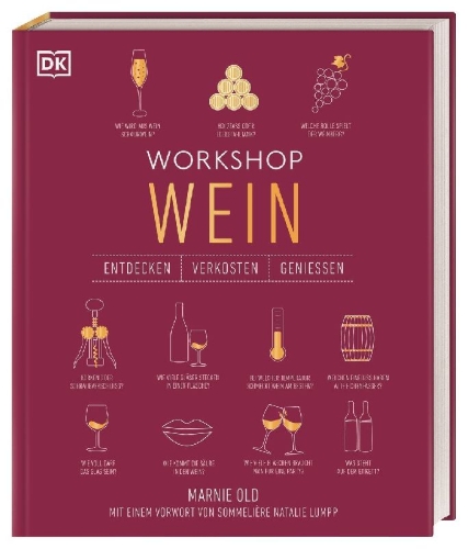 Buchcover und Innenansicht für das Buch: Workshop Wein