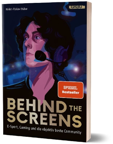 Buchcover und Innenansicht für das Buch: Behind the Screens