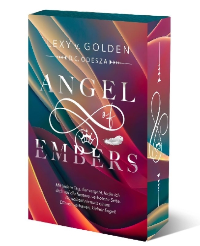 Buchcover und Innenansicht für das Buch: Angel of Embers