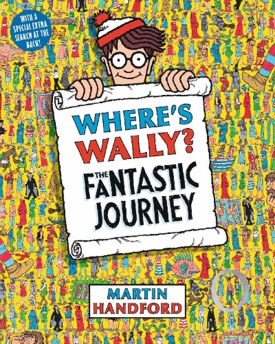 Buchcover und Innenansicht für das Buch: Where's Wally? The Fantastic Journey