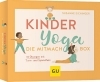 Buchcover und Innenansicht für das Buch: Kinderyoga - Die Mitmach-Box