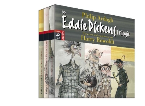 Buchcover und Innenansicht für das Buch: Die Eddie Dickens Trilogie