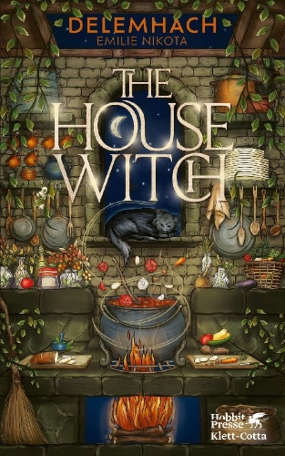 Buchcover und Innenansicht für das Buch: The House Witch