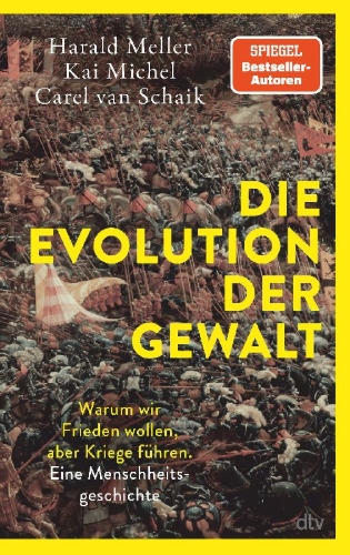 Buchcover und Innenansicht für das Buch: Die Evolution der Gewalt