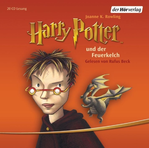 Buchcover und Innenansicht für das Buch: Harry Potter 4 und der Feuerkelch