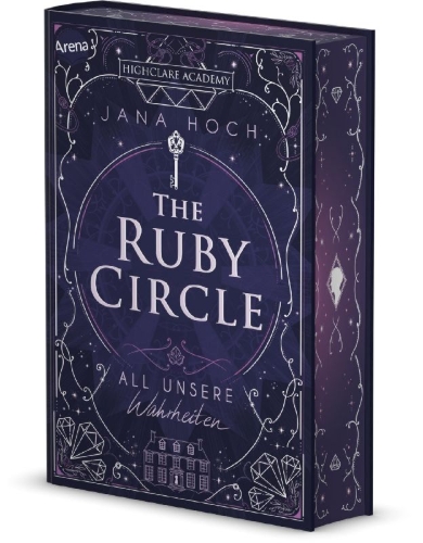 Buchcover und Innenansicht für das Buch: The Ruby Circle (3). All unsere Wahrheiten