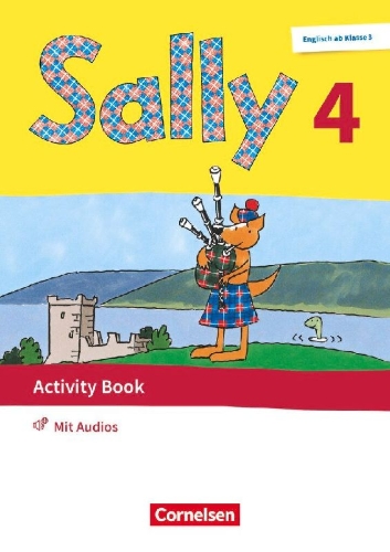 Buchcover und Innenansicht für das Buch: Sally. Englisch ab Klasse 3 - 4. Schuljahr - Activity Book