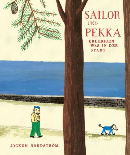 Buchcover und Innenansicht für das Buch: Sailor und Pekka erledigen was in der Stadt