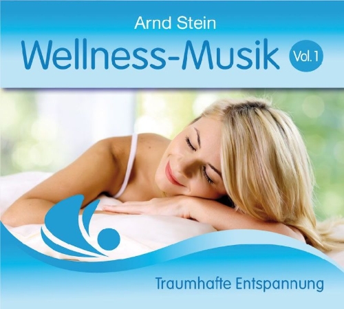 Buchcover und Innenansicht für das Buch: Wellness Musik. CD