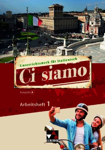 Buchcover und Innenansicht für das Buch: Ci siamo! A 1 Arbeitsheft