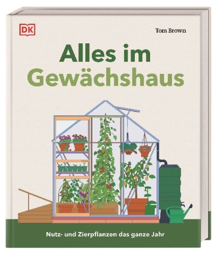 Buchcover und Innenansicht für das Buch: Alles im Gewächshaus