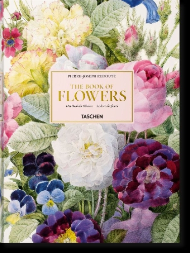 Buchcover und Innenansicht für das Buch: Redouté. The Book of Flowers