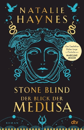 Buchcover und Innenansicht für das Buch: STONE BLIND - Der Blick der Medusa