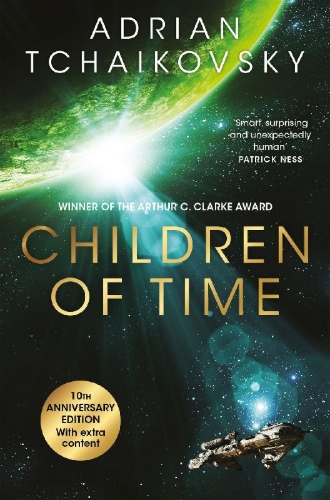Buchcover und Innenansicht für das Buch: Children of Time. 10th Anniversary Edition