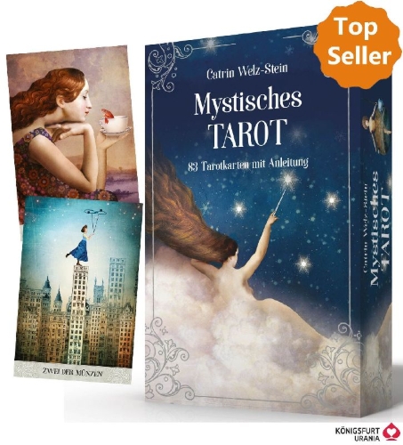 Buchcover und Innenansicht für das Buch: Mystisches Tarot