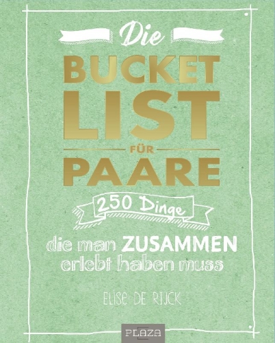 Buchcover und Innenansicht für das Buch: Die Bucket List für Paare