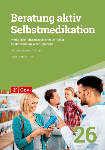 Buchcover und Innenansicht für das Buch: Beratung aktiv - Selbstmedikation