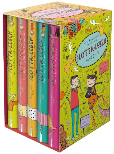 Buchcover und Innenansicht für das Buch: Mein Lotta-Leben 06-10.
