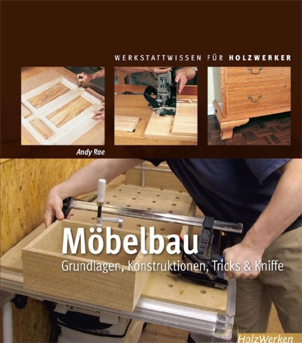 Buchcover und Innenansicht für das Buch: Möbelbau