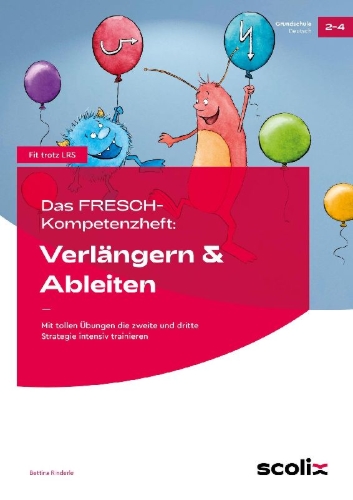 Buchcover und Innenansicht für das Buch: Das FRESCH-Kompetenzheft: Verlängern & Ableiten