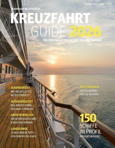 Buchcover und Innenansicht für das Buch: Kreuzfahrt Guide 2026
