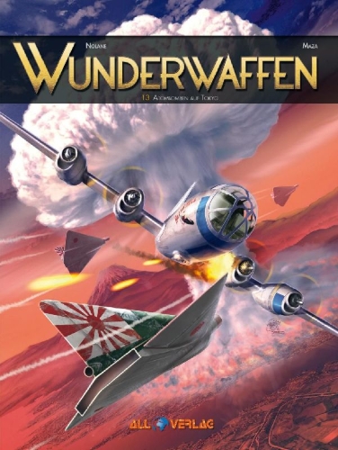 Buchcover und Innenansicht für das Buch: Wunderwaffen 13