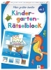 Buchcover und Innenansicht für das Buch: Klett Mein großer bunter Kindergarten-Rätselblock