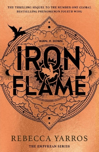 Buchcover und Innenansicht für das Buch: Iron Flame