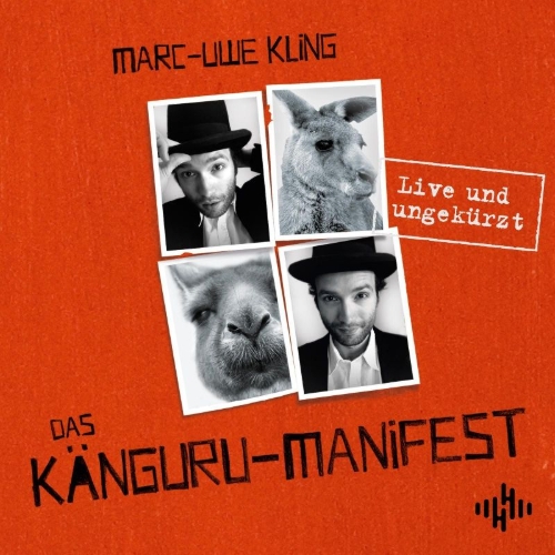 Buchcover und Innenansicht für das Buch: Das Känguru-Manifest