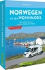 Buchcover und Innenansicht für das Buch: Norwegen mit dem Wohnmobil Die schönsten Routen zwischen Südkap und Nordkap