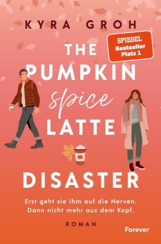Buchcover und Innenansicht für das Buch: The Pumpkin Spice Latte Disaster