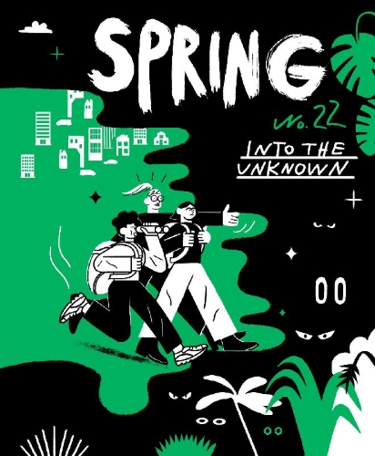 Buchcover und Innenansicht für das Buch: SPRING#22 - Into the Unknown