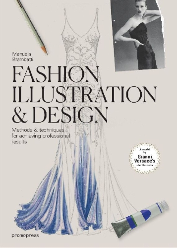 Buchcover und Innenansicht für das Buch: Fashion Illustration and Design