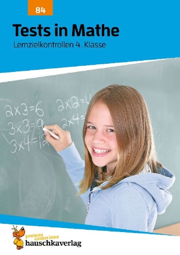 Buchcover und Innenansicht für das Buch: Tests in Mathe - Lernzielkontrollen 4. Klasse