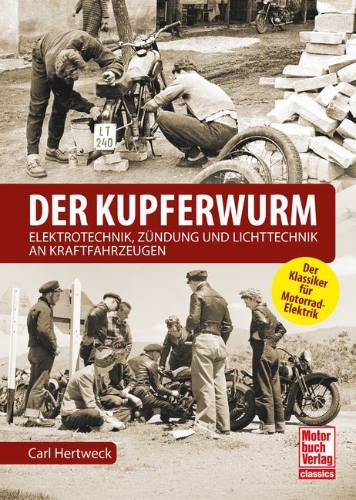 Buchcover und Innenansicht für das Buch: Der Kupferwurm