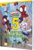Buchcover und Innenansicht für das Buch: Marvel Spidey und seine Super-Freunde: 5-Minuten-Geschichten