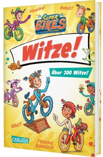 Buchcover und Innenansicht für das Buch: SUPERBIKES Witze!