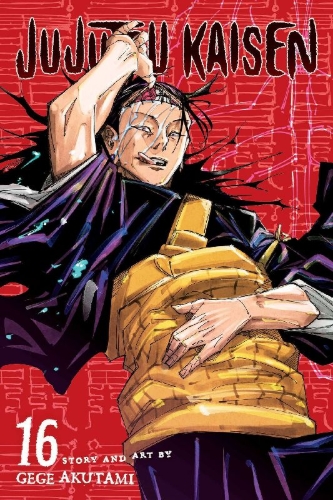 Buchcover und Innenansicht für das Buch: Jujutsu Kaisen, Vol. 16