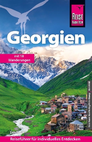 Buchcover und Innenansicht für das Buch: Reise Know-How Reiseführer Georgien
