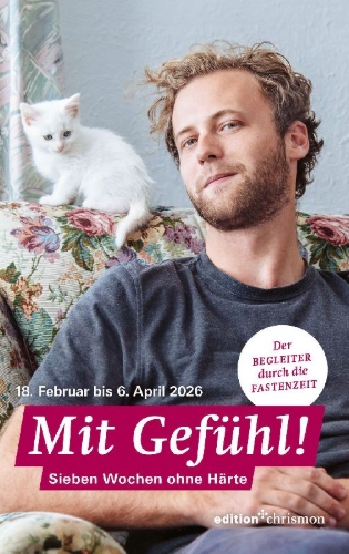 Buchcover und Innenansicht für das Buch: Fastenaktion 2026: Fastenlesebuch