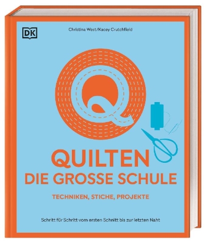 Buchcover und Innenansicht für das Buch: Quilten - die große Schule